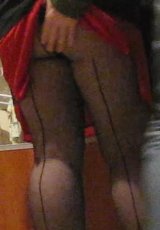 wife in sexy nylons