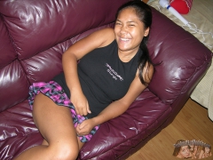 Asian Amateur Spreading Legs - N