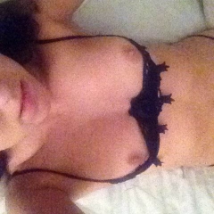 Naked iphone selfies - teen tries out her latest phone - N