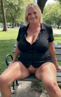 Diane Tanner a Hot Slutty Teacher Exposed in a Public Park 4 - N