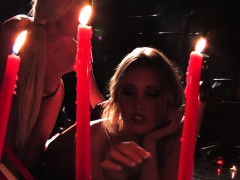 samantha-saint-and-victoria-white-play-with-candle-wax