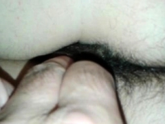 Hairy Asian Milf Fucked Close Up