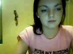 21 yo irish girl strip on webcam