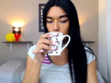 Asian tranny sucking big cock