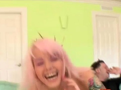 Natural Tits Chloe Teases Her Man