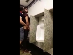 Fucking at the urinal