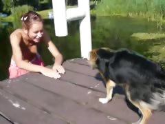 Amateur french Natasha in the boat