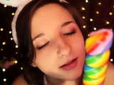 Aftynrose Asmr - Bunny Girl Suckin On A Looong Onlyfans