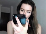 Brunette Solo Webcam Masturbation